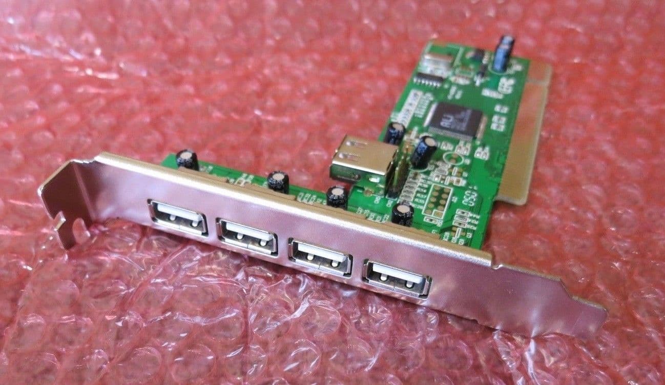 Dynamode USB4PCI2 0 USB PCI Card NEC chipset 4 External 1 Internal