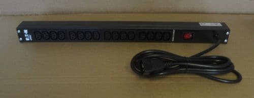 Eaton 16x C13 Outlet C20 Input 1U Rackmount PDU Power Distribution Unit ePBZ03