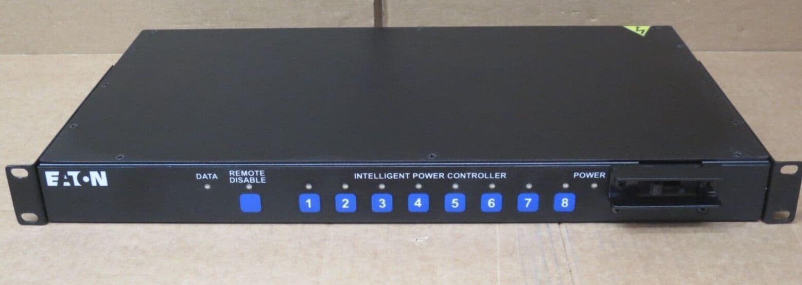 Eaton Intelligent Power Control 8x C13 19& x22; Rack 1U PDU
