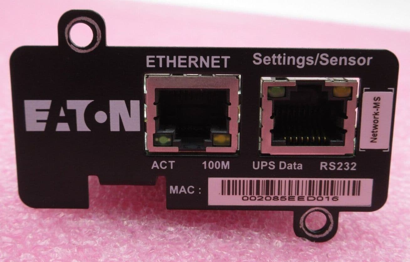 Eaton Network-MS 710-00255-02P Network Remote Management Adapter Card