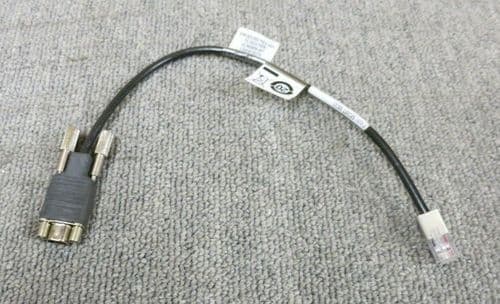 EMC 038-003-682 SPS to RS232 Server Maintenance Cable 12" Black
