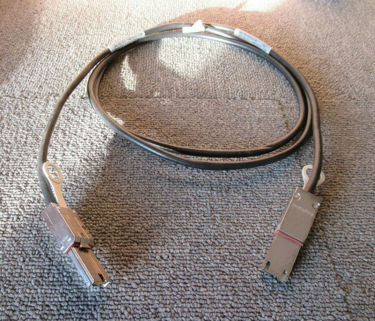 EMC Amphanol 038003787 Molex 2m Mini SAS SFF8088 to Mini SAS SFF808