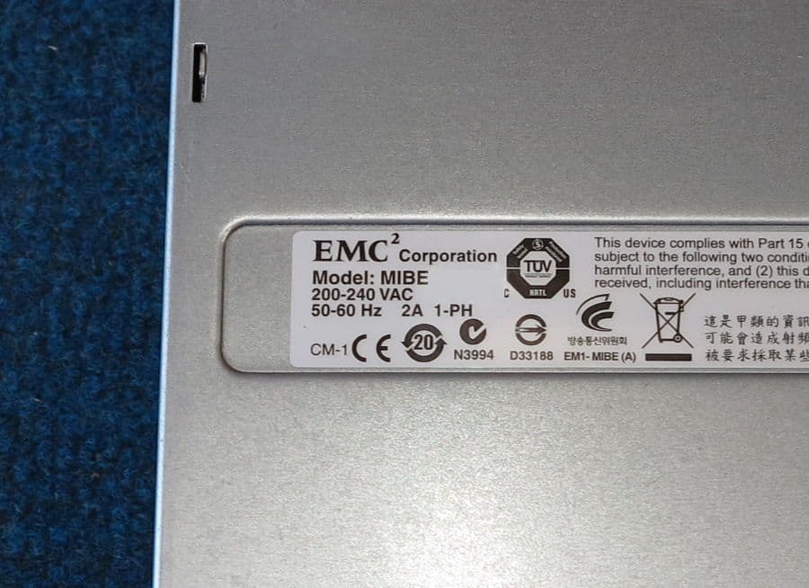 EMC Matrix Interface Board Enclosure MIBE 303711000C 100886913 100886914