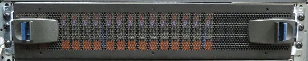 EMC VMAX 25 Bay SAS Disk Shelf 17x 300Gb 10k 5 1Tb Storage 2x 4Gb ...