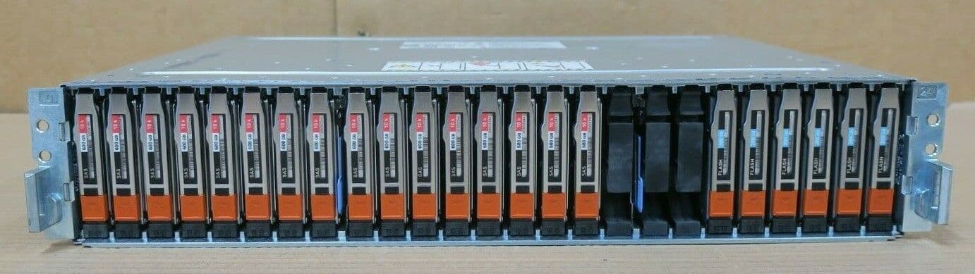 EMC VNX5300 SAE Expansion Array 16x 600GB 10K HDD 6x 200GB SSD 2x SAS ...