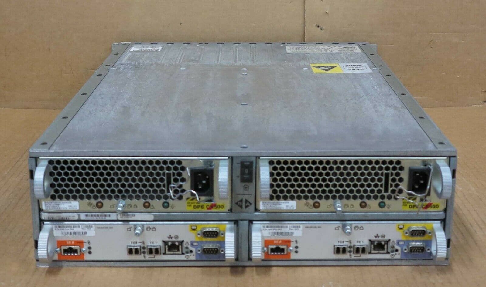 EMC X1E 100-561-721 Dell HK392 Storage Array 6x 73GB HDD 2x Controllers ...