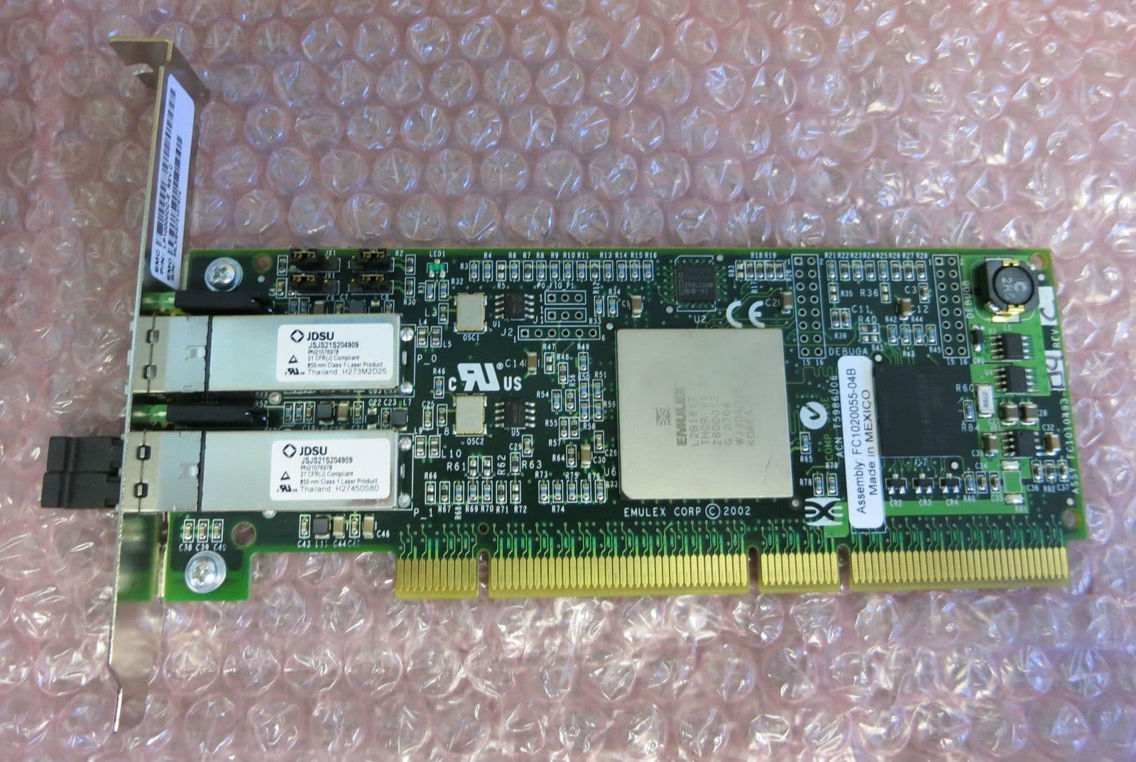 Emulex LP10000DC-E LightPulse Host bus adapter PCI-X / 133 MHz 2 ports