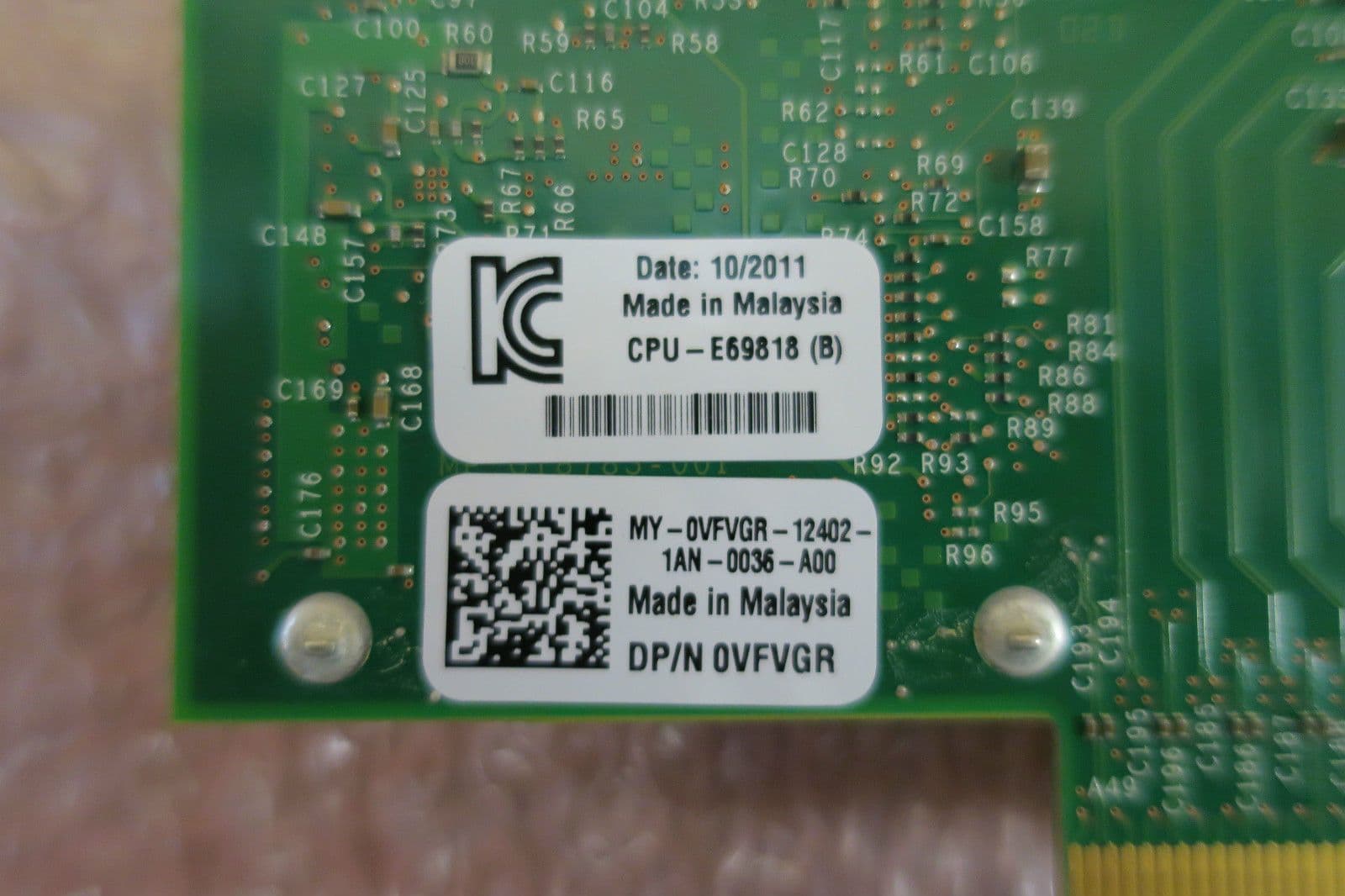 Buy Dell Emulex LPE11002-E Dual Port 4Gb FC HBA Card Online