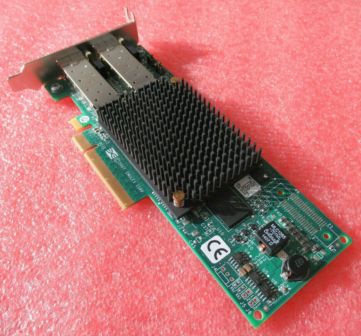 Emulex LPE12002 PCIE 2 0 x8 8Gb Dual Port FC Host Bus Adapter Card