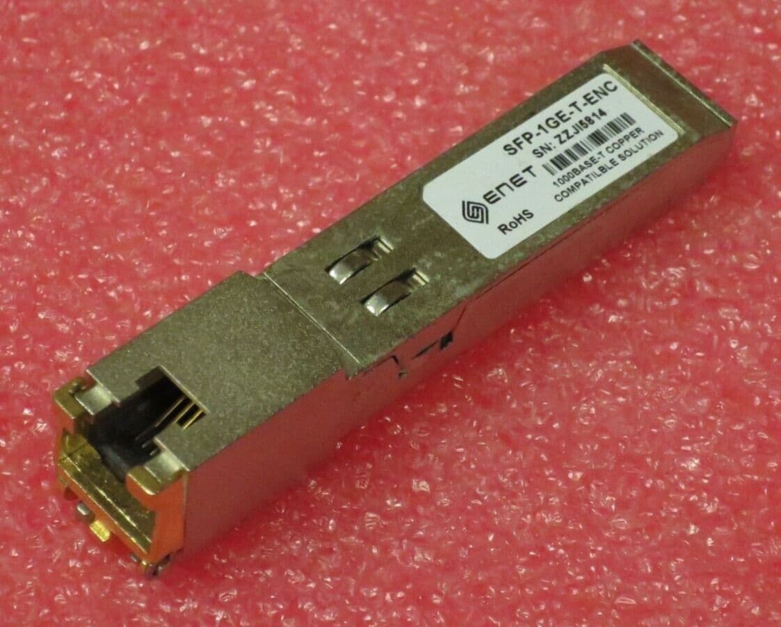 ENET SFP-1GE-T-ENC 1000BASE-T SFP 100m RJ45 Transceiver Module