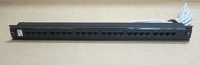 Enhanced Net 24 Port - Ethernet Port Network Patch Panel - 1U Rack Mount