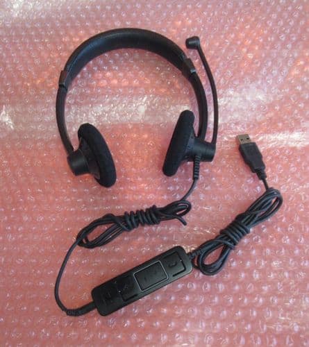 Epos Sennheiser SC75 USB MS Double-Sided Binaural Headset With Cable Controls
