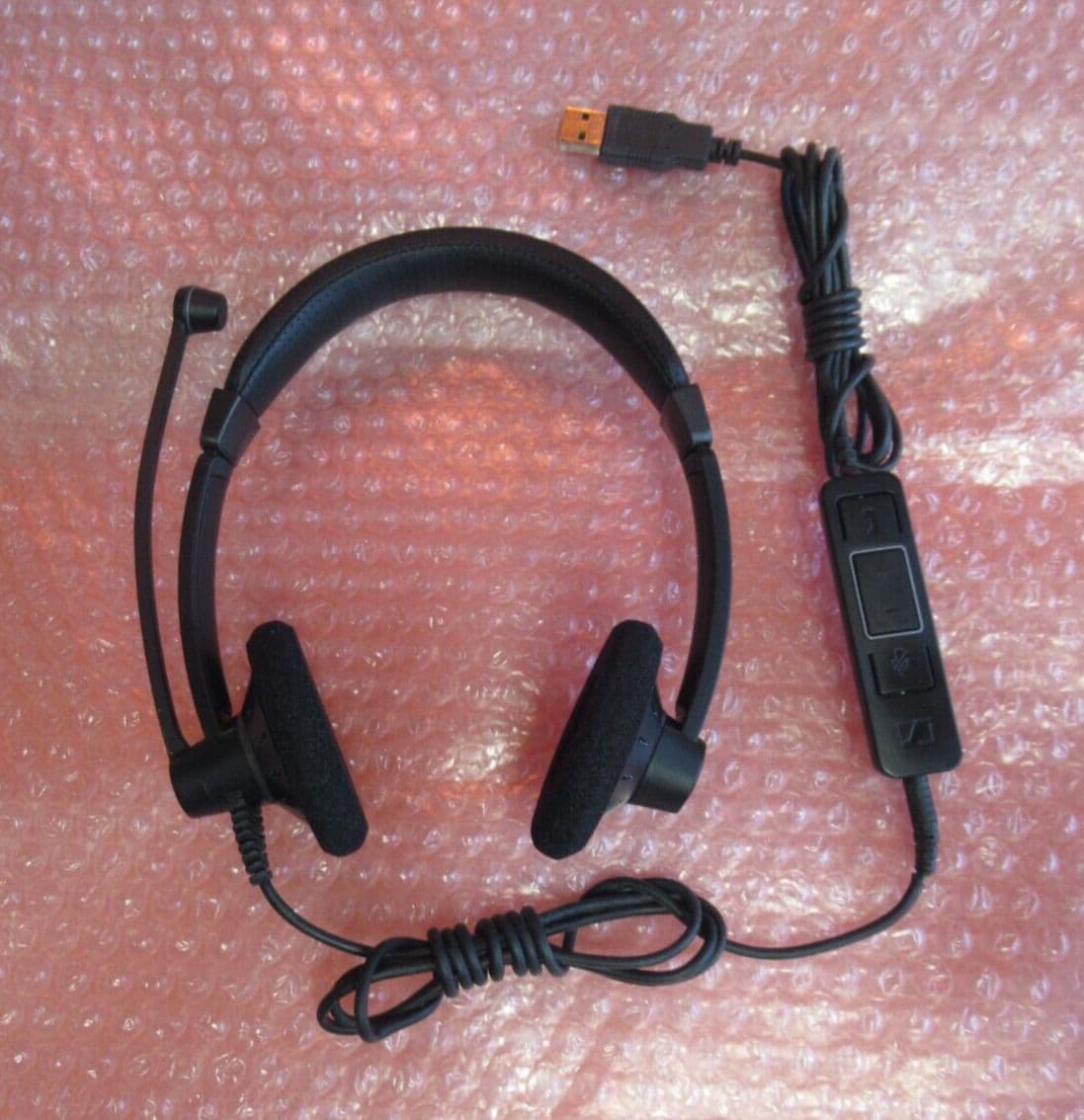 Epos Sennheiser SC75 USB MS Double-Sided Binaural Headset With Cable ...