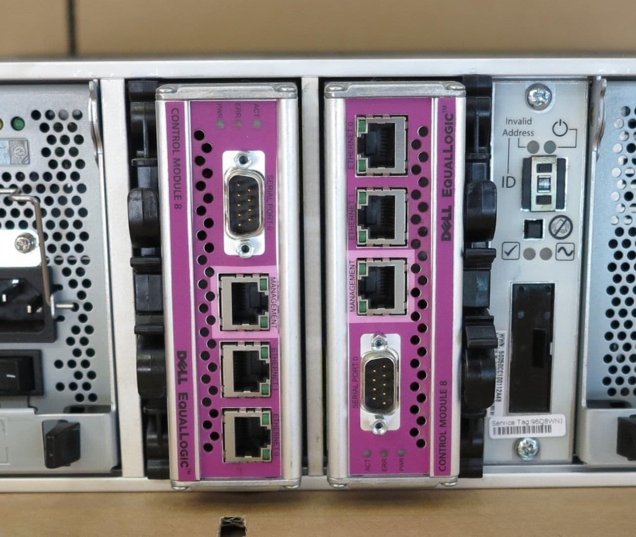 EqualLogic PS4000E Virtualized iSCSI SAN Storage Array 2 Controllers 32TB