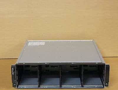 EqualLogic PS6000XV iSCSI SAN Storage Array Shelf With 2 x Control Module 7