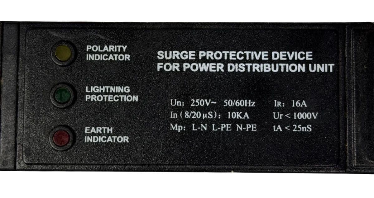 Excel 10 Way Vertical Filtered Power Distribution Unit 13A D13-10F-EXL