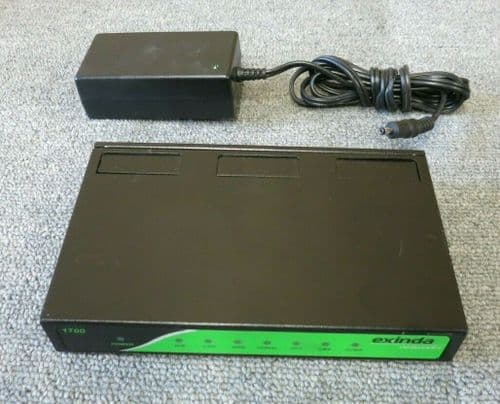 Exinda Networks 1700 EX09109674 WAN Optimization Appliance With AC Power Adapter
