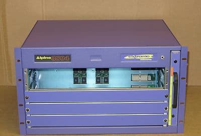Extreme Networks Alpine 3804 5 Slot Switch Chassis Only 45040 802049-00-04 New