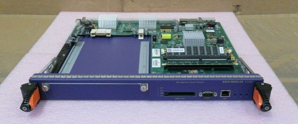 Extreme Networks Black Diamond 41231 8900-MSM128 Management Module 8810 Chassis
