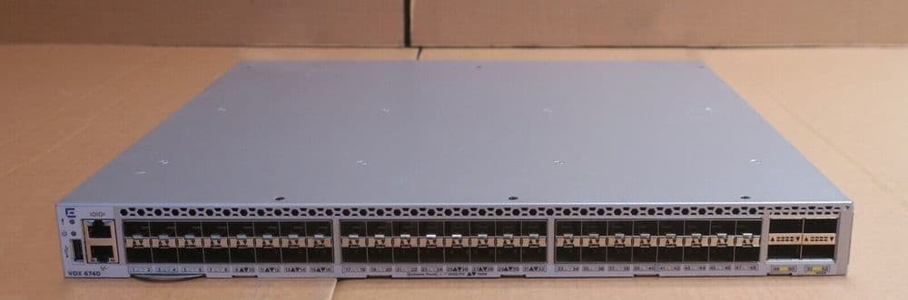 Extreme Networks BR-VDX6740-24-R 48x 1/10GbE SFP+ +4x 40Gb QSFP+All ports active