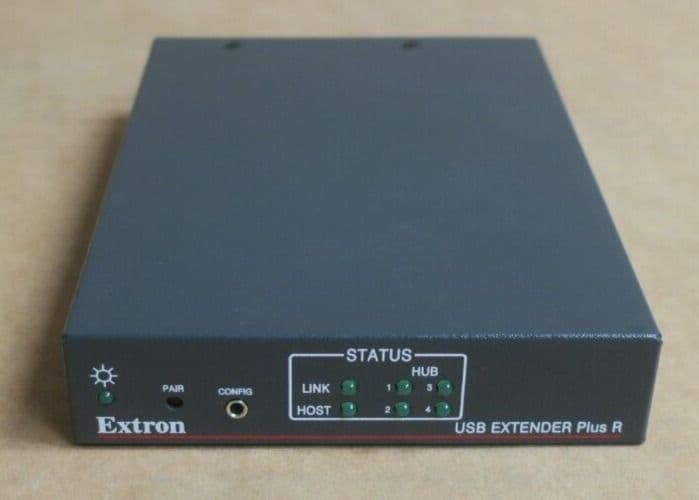 Extron 4-Port USB 2 0 Extender Plus R Receiver 60-1471-13 AC Adapter