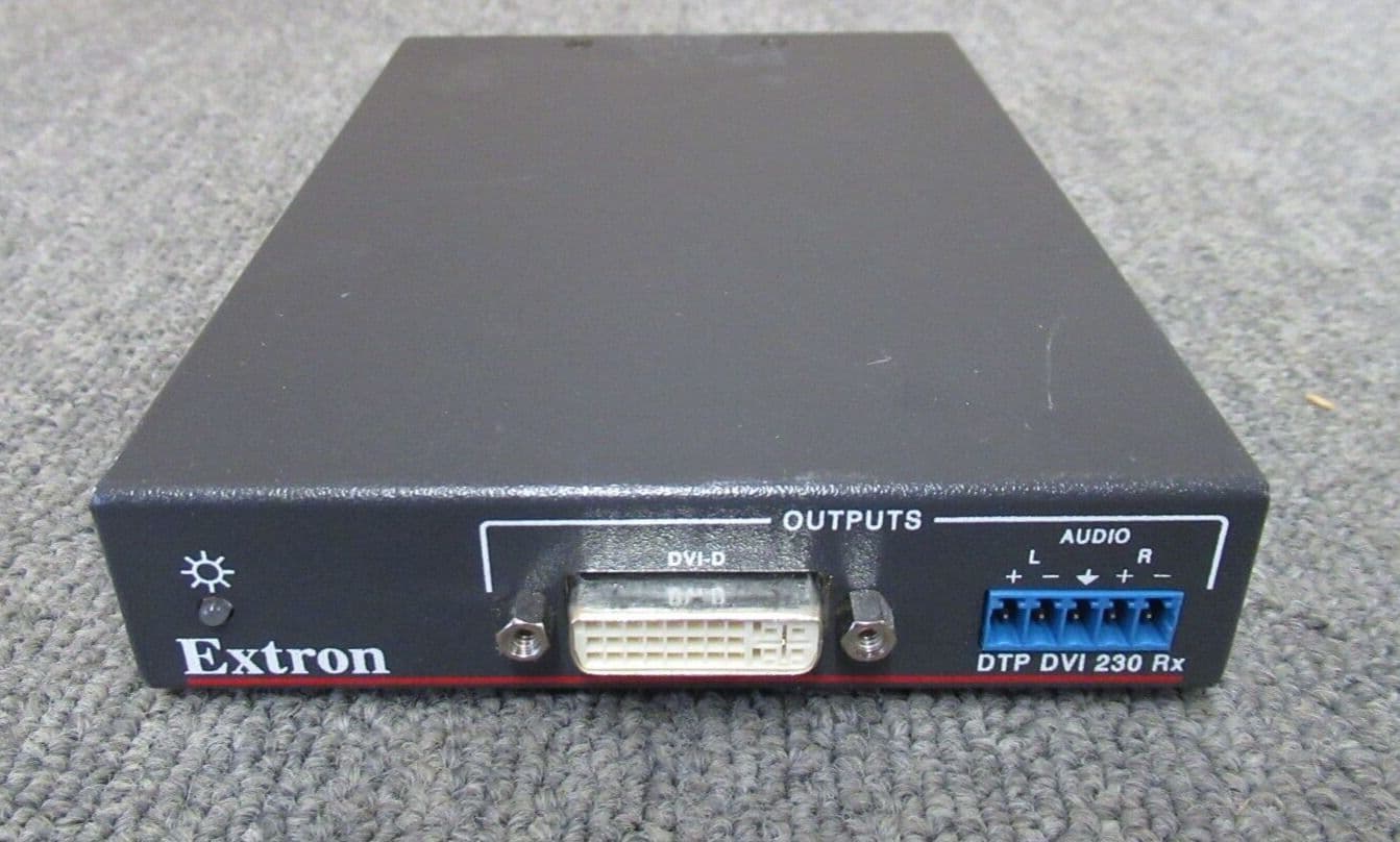 Extron DTP DVI 4K 230 Tx & Rx Twisted Pair Extender Transmitter And ...