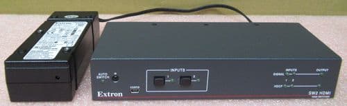 Extron SW2 2 Input HDMI Switcher With EDID Minder 60-841-01 6.7 Gbps 165MHz DVI