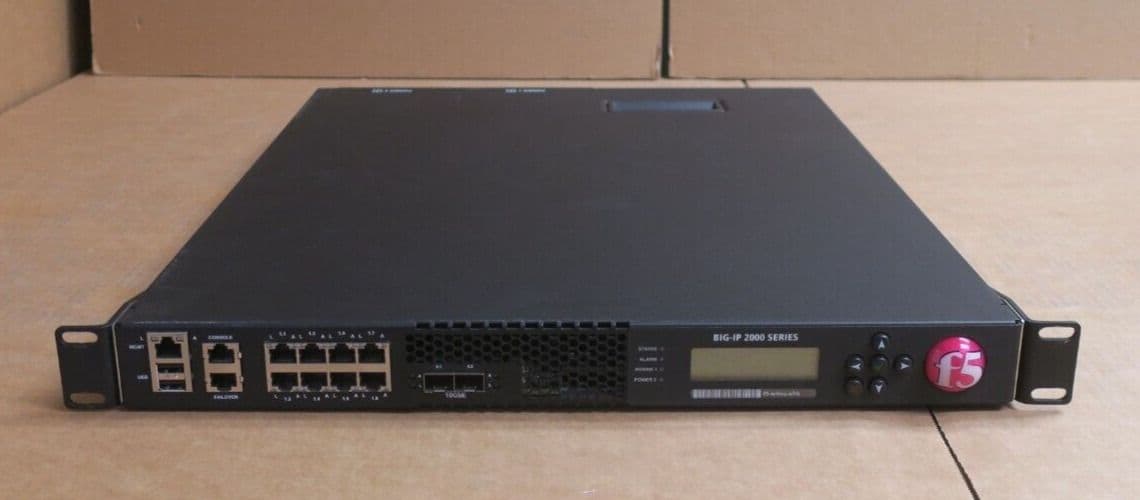 F5 Network Big-IP 2000S LTM Local Traffic Manager Load Balancer Version ...