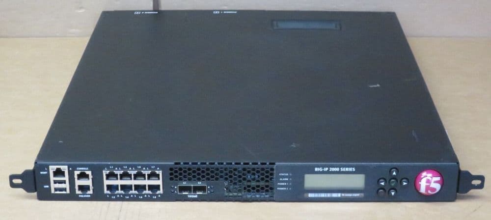 F5 Network Big-IP 2000S LTM Local Traffic Manager Load Balancer Version 13.1.3