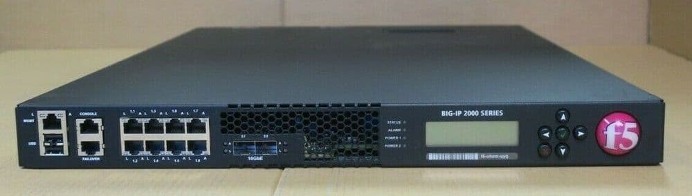 F5 Network Big-IP 2000S LTM Local Traffic Manager Load Balancer Version 14.1.0.6