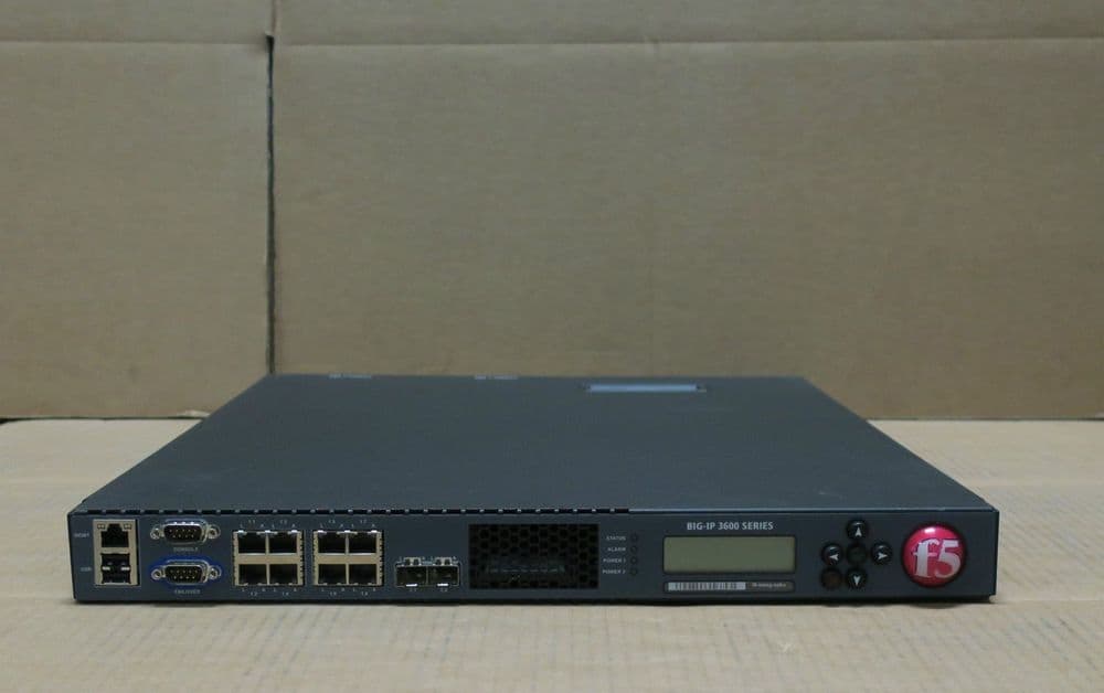 F5 Networks BigIP 3600 Load Balancer Traffic Manager with OS and licenses