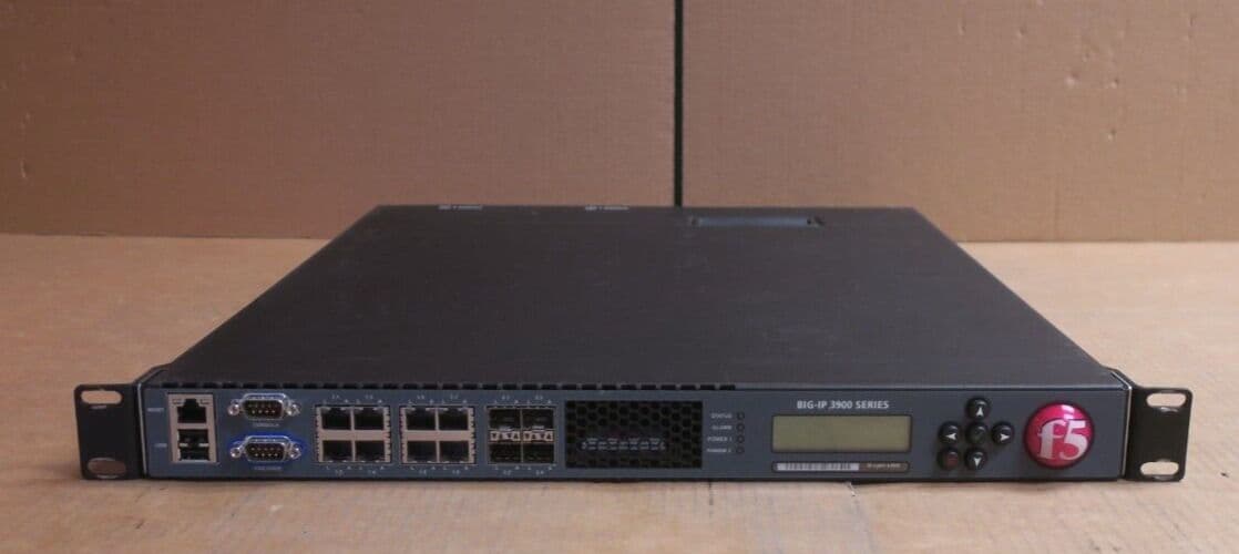 F5 Networks Big-IP 3900 LTM Local Traffic Manager Load Balancer 12 1 2 ...