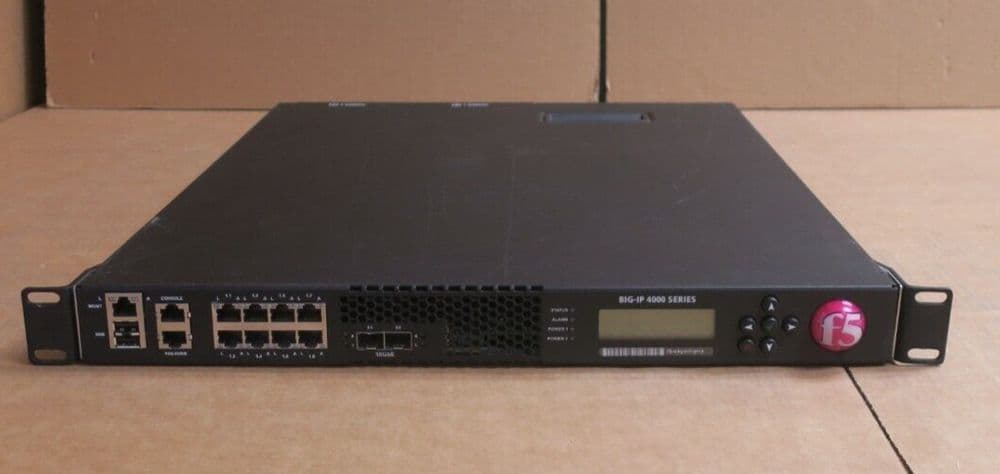F5 Networks Big-IP 4000 Series Enterprise Application Delivery ...