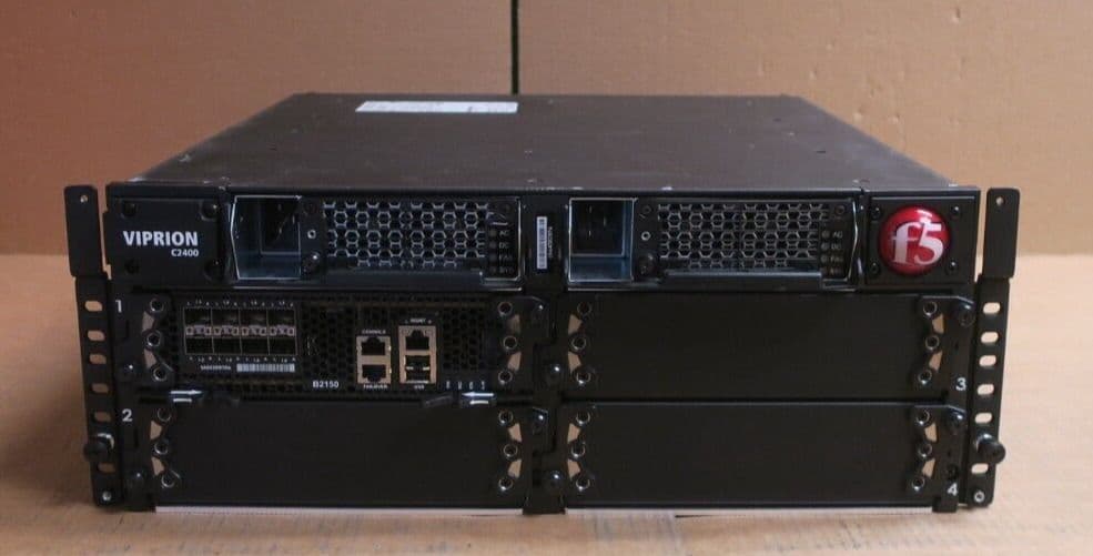 Blade Chassis Switch Module F5 Viprion C2400 4-Slot Local Traffic Manager LTM Blade Chassis 1x ...