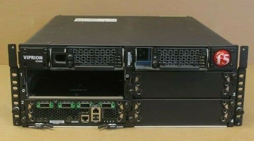 F5 Viprion C2400 4-Slot Local Traffic Manager LTM Blade Chassis +1x B2250 Blade