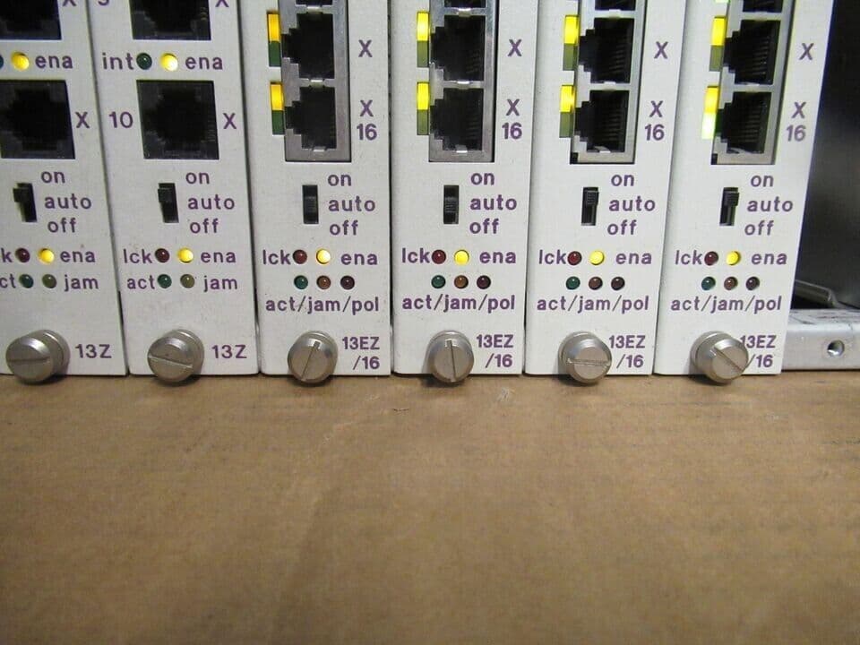 Fibermux FX6600 Crossbow 10-Slot Chassis 9 Interface Cards UTPFiber ...