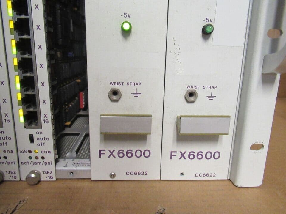 Fibermux FX6600 Crossbow 10-Slot Chassis 9 Interface Cards UTPFiber ...