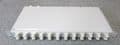 Fibre Optic Network 24 Port Fibre Channel LC Rack Mount White 1U Patch Panel