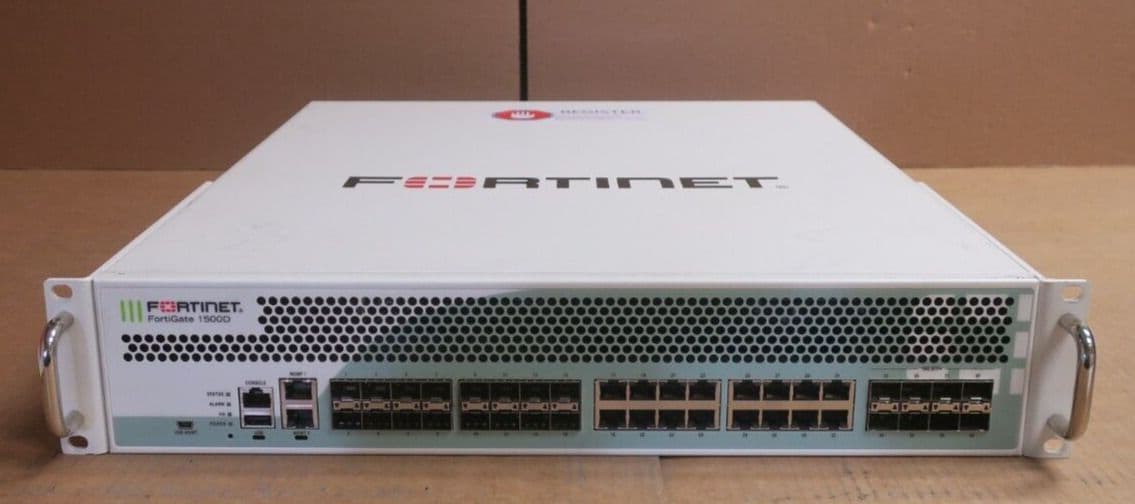 Fortinet FortiGate 1500D FG-1500D 2U Network Firewall Security ...