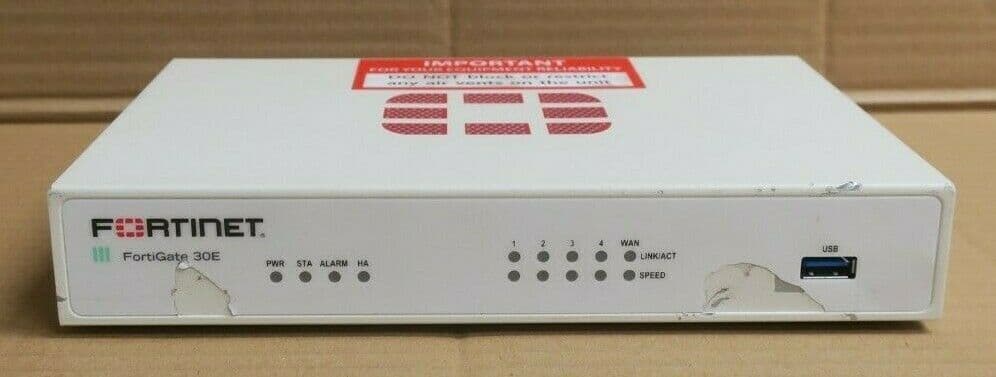 thumbnail image 2 of Fortinet FortiGate 30E Firewall – Used, Fully Working, No License Included 2 of 2