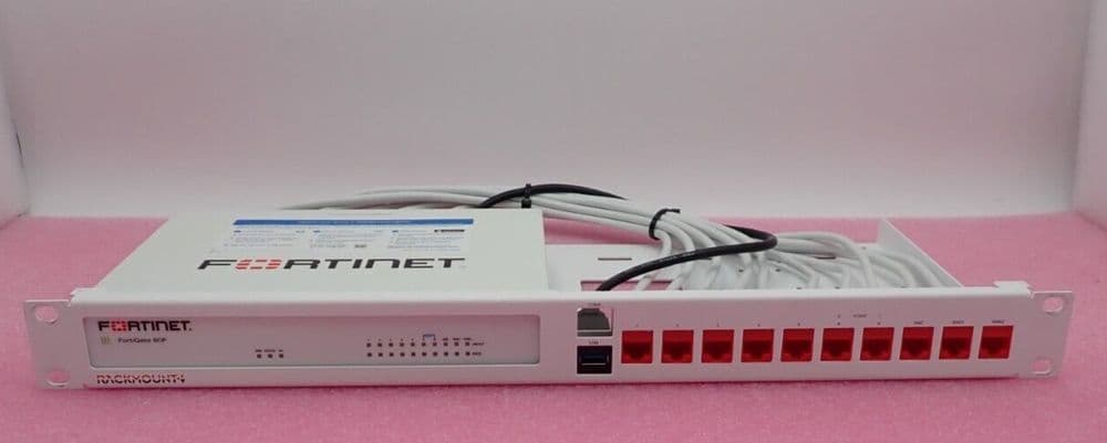 Fortinet FortiGate 60F FG-60F Rackmount Firewall Security Appliance ...