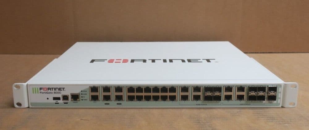 Fortinet FortiGate 800C FG-800C 1U Rackmount Firewall Security ...