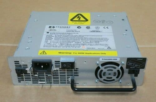 Foundry Networks RPS-FGS 600W Switch Power Supply PSU 32003-000 DCJ6002-01P