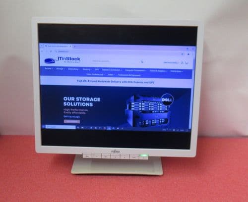 Fujistu B19-6 S26361-k1374-V140 19" LCD TFT LED Computer Monitor White VGA DVI