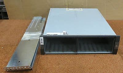 Fujitsu 15DE Storage 15 Drive Bay Array CA06800-B101 With Rails + Rack Mount Ear