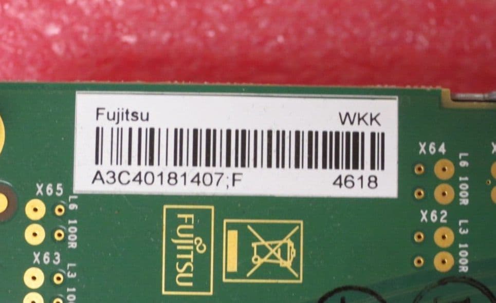 Backplane Fujitsu A3C40093251 6 Baies 3.5 SAS – Pour RX300 S5/S6/S7, Reconditionné