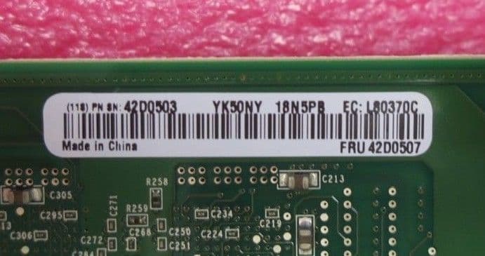 Barrette RAM Micron 2GB (1x2GB) PC3L-10600E DDR3-1333, Serveur, Occasion Fonctionnelle - Mémoire Informatique