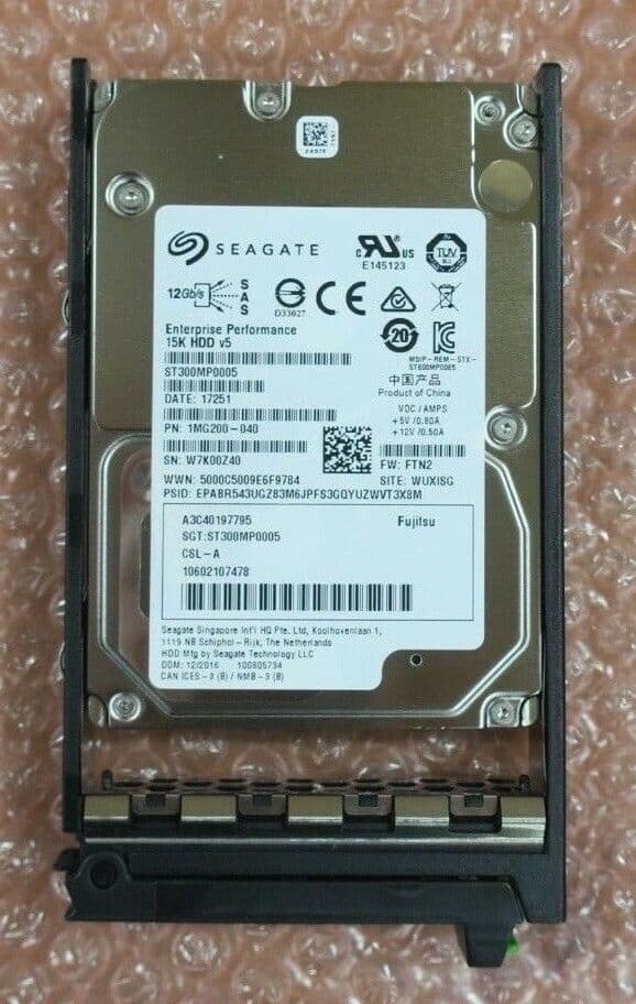 Fujitsu 300GB 15K 2 5