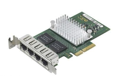 Fujitsu 4-Port Gigabit Ethernet Network Adapter Card NIC S26361-F611-L501 New