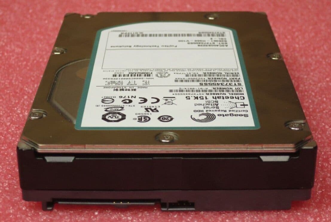 Hard Disk Fujitsu Seagate Cheetah ST373455SS 73GB 15K RPM SAS 3.5" Per Server – Ricondizionato - Foto 1